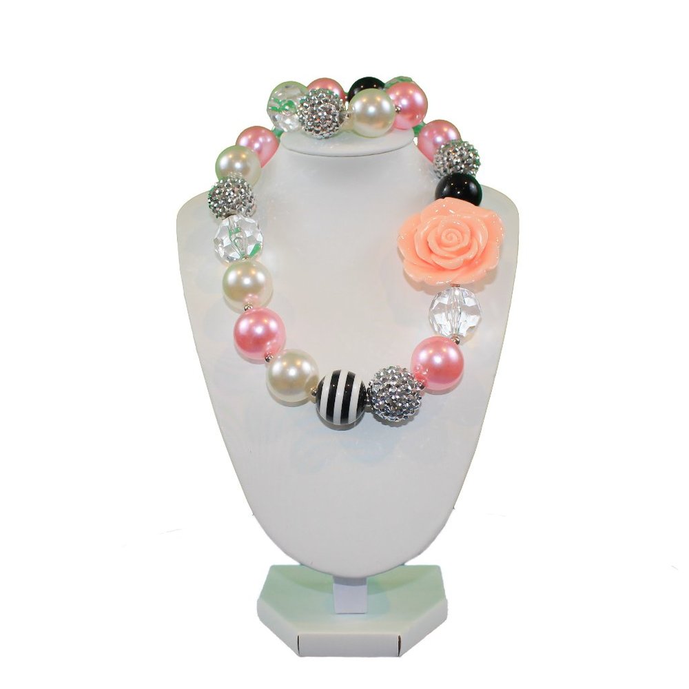Chunky Bubble Gum  Necklace/Bracelet Set
